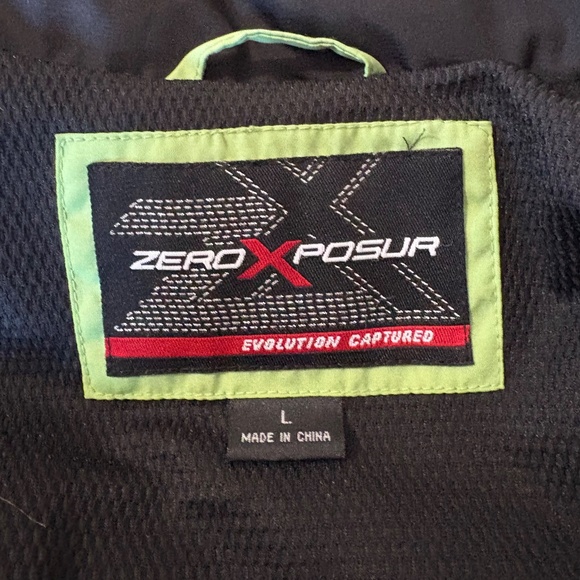 ZeroXposur Evolution Down Puffer Jacket 🍋🟩 - SZ L - Picture 9 of 16